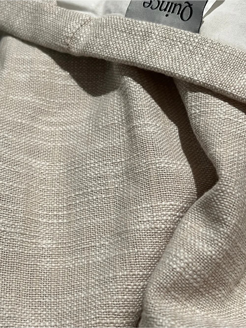 Quince Textured Cotton Curtain Panel 48x96